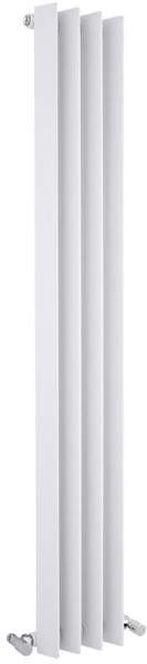 Hudson Reed Edifice Designer Vertical Radiator. 1500x240 (White).