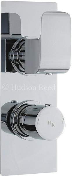 Hudson Reed Hero 3/4" Twin Thermostatic Shower Valve With Diverter.