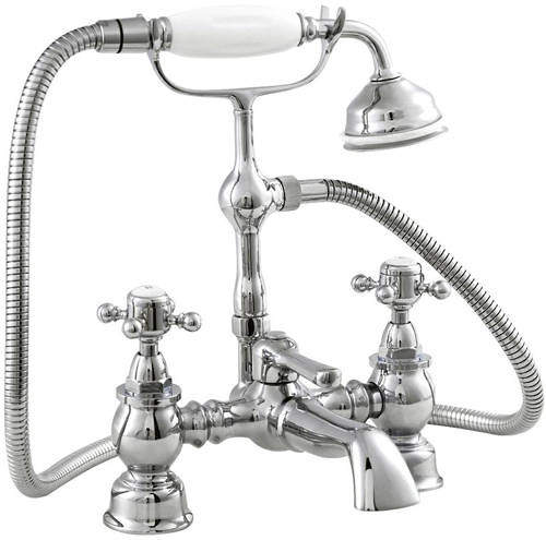 York Bath Shower Mixer with Shower Kit