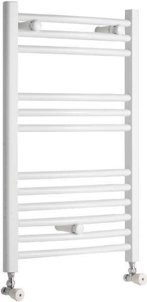Towel Rails Curved Towel Rail (White). 500x760mm. 1431 BTU.
