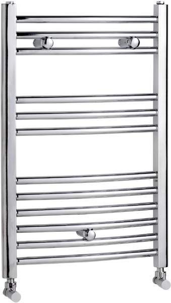 Towel Rails Curved Towel Rail (Chrome). 500x760mm. 1431 BTU.