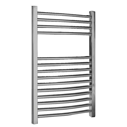 Ultra Radiators Curved Heated Towel Rail (Chrome). 500x700mm. 737 BTU.