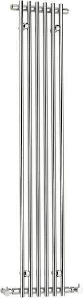 Hudson Reed Radiators Strand Radiator (Chrome). 300x1500mm. 1037 BTU.