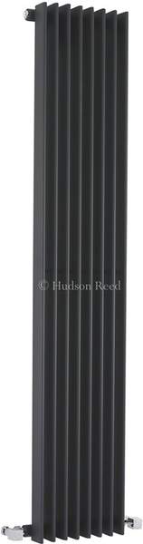 Hudson Reed Radiators Fin Radiator (Anthracite). 304x1500mm. 3172 BTU.