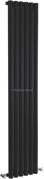 Hudson Reed Radiators Savy Radiator (Black). 354x1800mm. 3971 BTU.