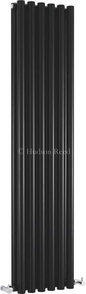 Hudson Reed Radiators Savy Double Radiator (Black). 354x1500mm.