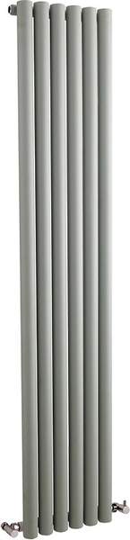 Hudson Reed Radiators Savy Radiator (Silver). 354x1800mm. 3333 BTU.