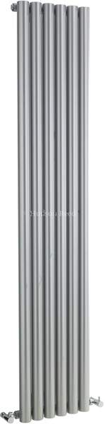 Hudson Reed Radiators Savy Radiator (Silver). 354x1800mm. 3971 BTU.