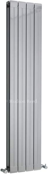 Hudson Reed Radiators Rapture Radiator (Silver). 318x1500mm. 5063 BTU.