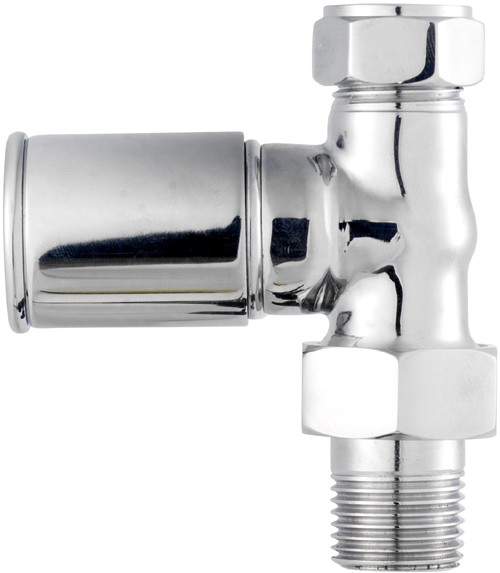 Towel Rails Modern Straight Radiator Valves (Pair).