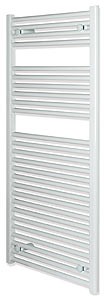 Towel Rails Flat heated towel rail (white). 600x1150mm. 3490 BTU.