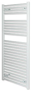 Towel Rails Flat heated towel rail (white). 600x1150mm. 3490 BTU.