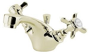 Nuie Beaumont Mono Basin Mixer + free Pop-up Waste (Gold)