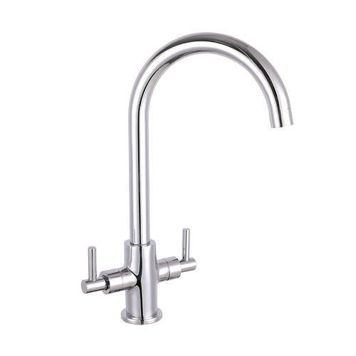 Kitchen Mono Kitchen Tap With Swivel Spout (Chrome).