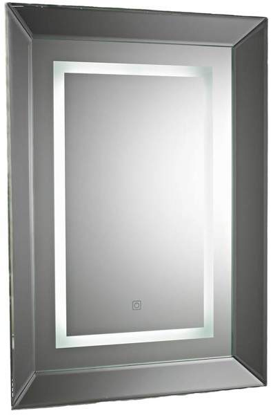 Premier Mirrors Tangent Touch Sensor LED Bathroom Mirror (500x700).