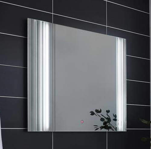 Hudson Reed Mirrors Gala Mirror With Touch Sensor LEDs (900x750mm).