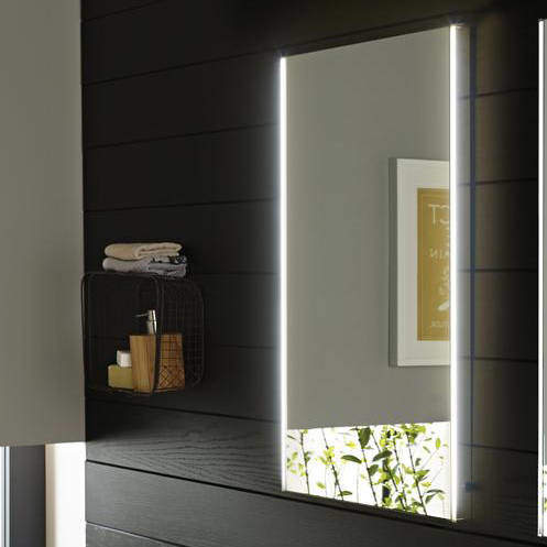 Hudson Reed Mirrors Malvern Mirror With Motion LED Lights (500x800mm).