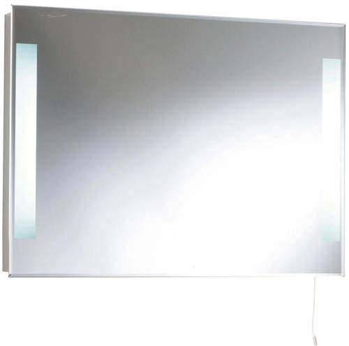 Hudson Reed Mirrors Adela Backlit Bathroom Mirror. Size 700x500mm.