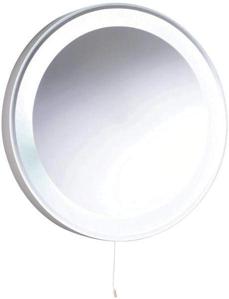 Hudson Reed Mirrors Verdi Backlit Bathroom Mirror. 550mm Diameter.