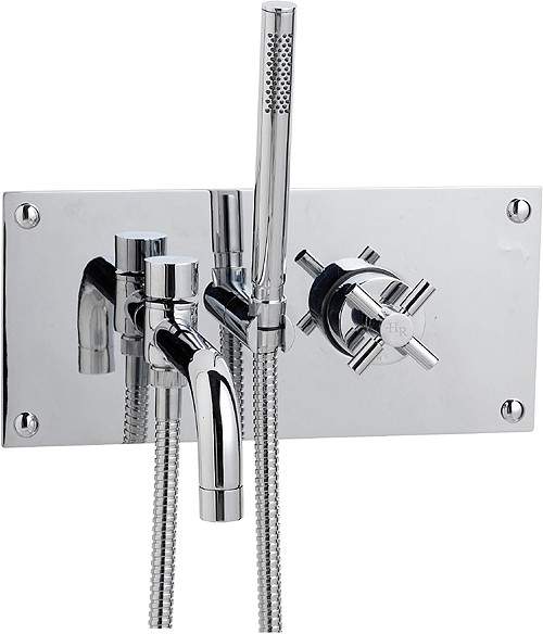 Hudson Reed Tec Thermostatic Sequential Bath Shower Mixer.