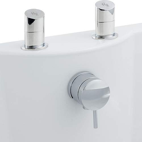 Hudson Reed Cera Freeflow 3/4" Bath Filler And Pop Up Waste.