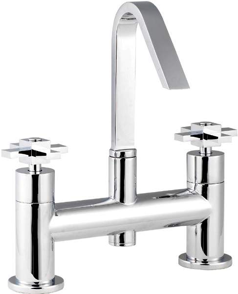 Ultra Mantra Bath Filler Tap With Swivel Spout.