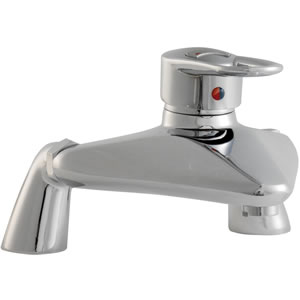 Ultra Tara Rosa Single lever deck mounted bath filler.