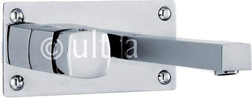 Ultra Muse Wall Mounted Bath Filler Tap (Chrome).