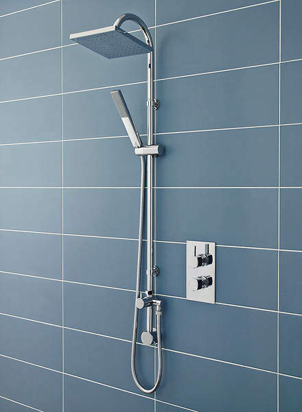 Ultra Muse Muse Thermostatic Shower Valve With Worth Shower Kit.