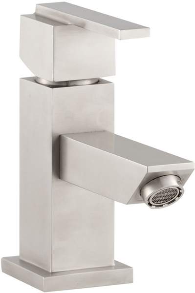 Hudson Reed Xtreme Stainless Steel Mono Basin Mixer. (waste not Included).