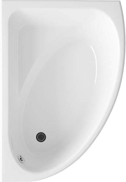 Nuie Luxury Baths Pilot Offset Corner Bath (Right Handed, 1500x1000mm).