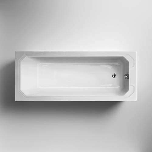 Hudson Reed Baths Ascott Single Ended Bath 1700x750mm.