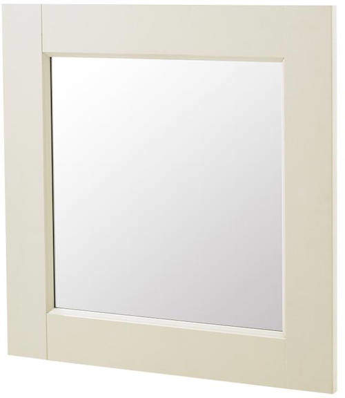 Old London Furniture Mirror 600x600mm (Ivory).
