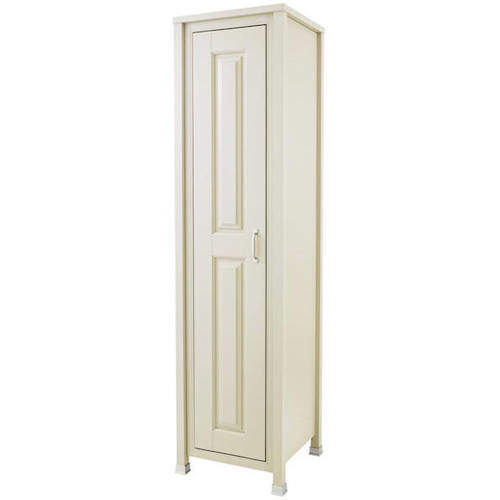 Old London Furniture Tall Bathroom Storage Unit 450mm (Ivory).