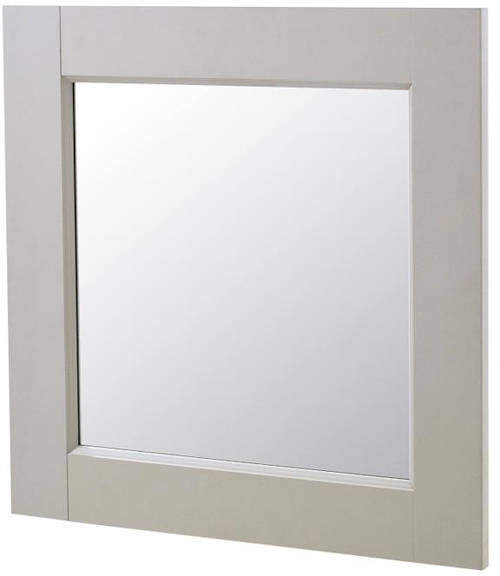 Old London Furniture Mirror 600x600mm (Stone Grey).