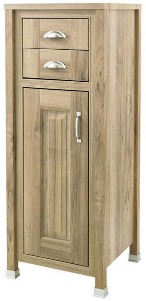 Old London Furniture Bathroom Storage Unit 450mm (Walnut).