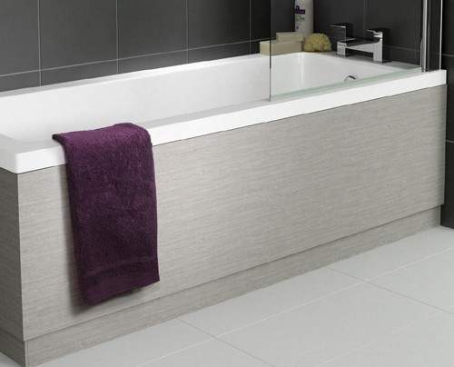 Hudson Reed Memoir 1500mm Side Bath Panel & Plinth (Blonde Oak).