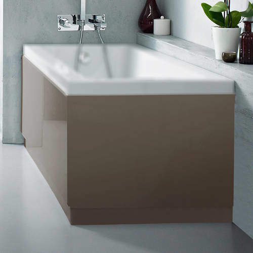 Hudson Reed Memoir Side & End Bath Panel Pack (Cashmere, 1700x700mm).