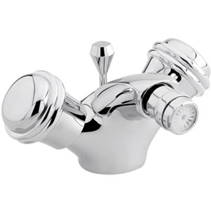 Ultra Line Mono bidet mixer tap + Free pop up waste (standard valves)