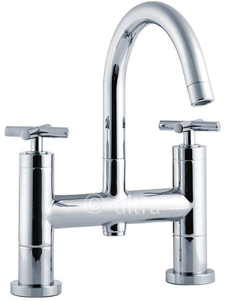 Ultra Helix X head bath filler with small swivel spout HEX323.