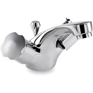 Ultra Roma Mono basin mixer tap + Free pop up waste (ceramic valves)