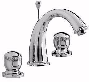 Ultra Contour Luxury 3 tap hole basin mixer and free pop up waste.