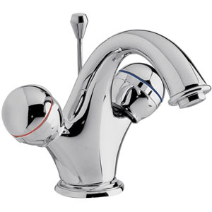 Jupiter Luxury mono basin mixer with free pop up waste.