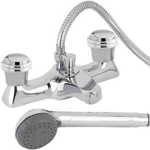 Ultra Line 3/4" Bath shower mixer including kit (ceramic valves)