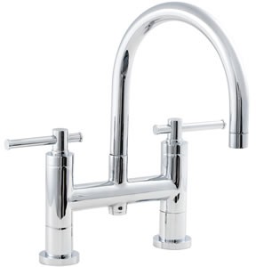 Ultra Maine Lever bath filler tap with swivel spout