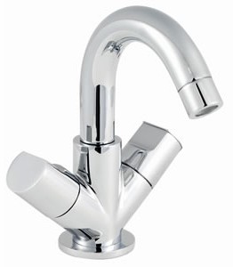 Ultra Orion Mono basin mixer with swivel spout and free pop up waste.