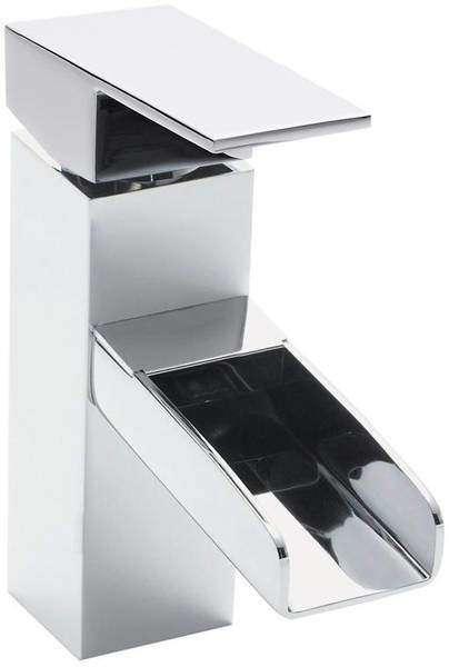 Ultra Prospa Waterfall Mono Basin Mixer Tap (Chrome).