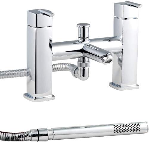 Ultra Rialto Bath Shower Mixer Tap With Shower Kit.