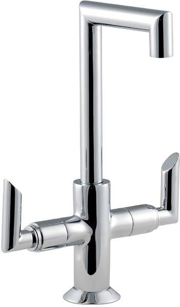 Hudson Reed Xeta Cruciform Mono Basin Mixer Tap.