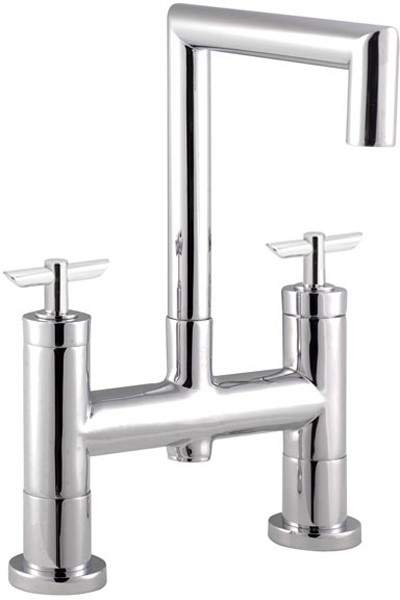 Hudson Reed P-zazz T-Bar Deck Mounted Bath Filler.